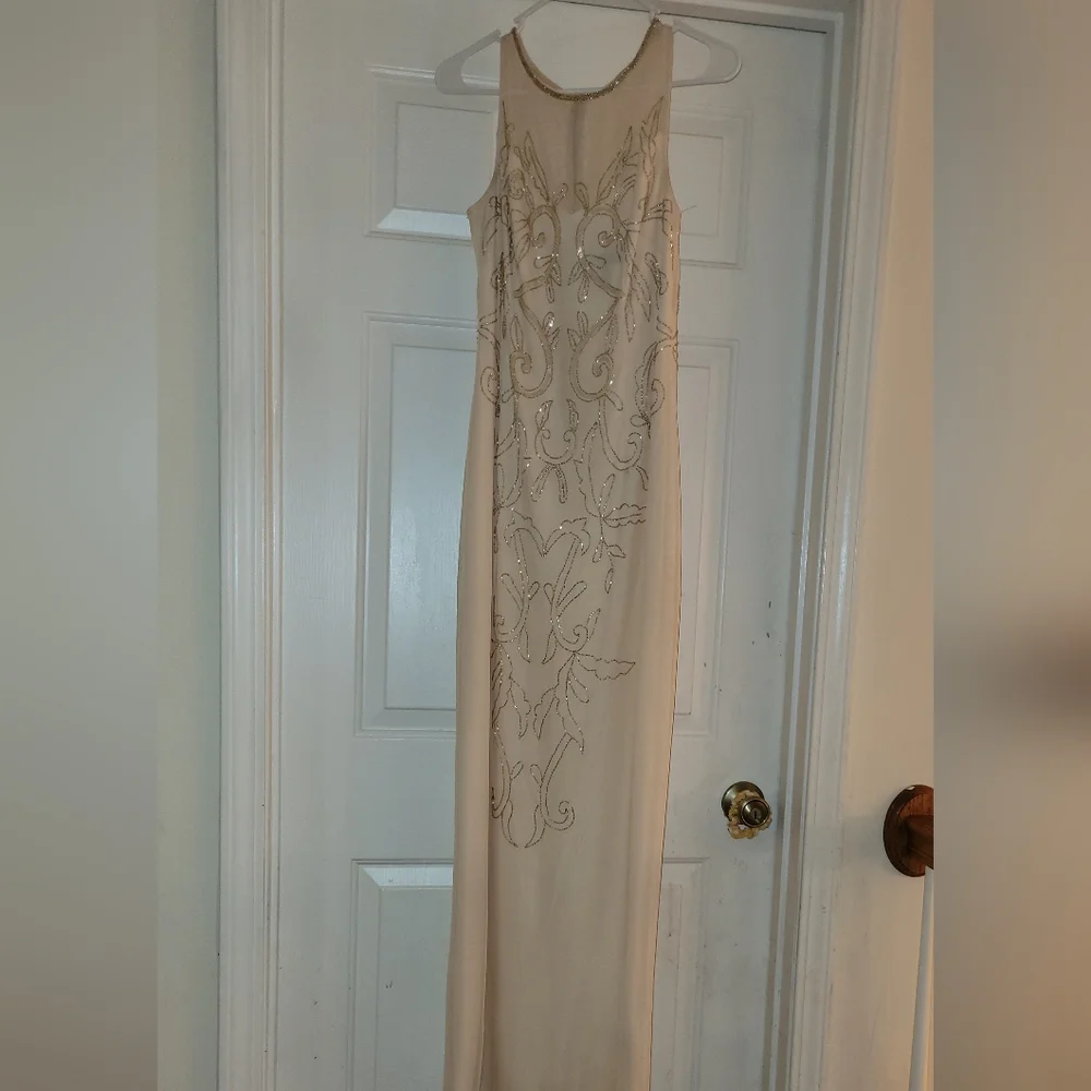 Ivory Beautiful Gown - Picture 5 of 5